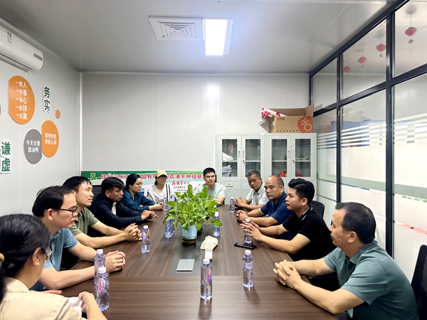 加工所科技人员赴桂林市、贺州市开展芋头加工产业调研及技术服务