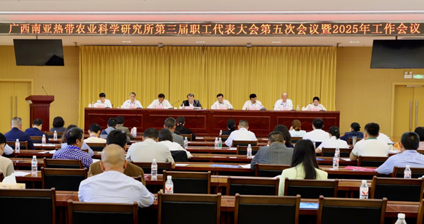 广西南亚所召开第三届职工代表大会第五次会议暨2025年工作会议